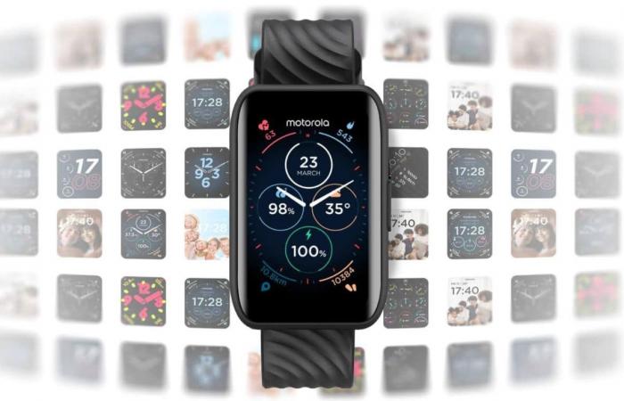 موتورولا تطرح ساعتها الذكية Moto Watch 40 بسعر منخفض