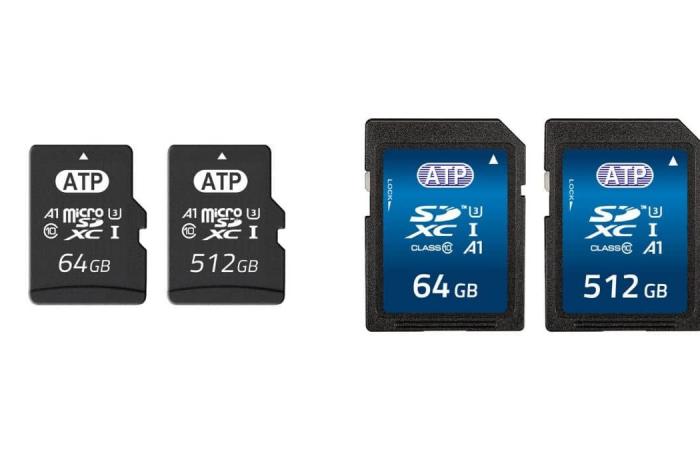 ATP تستهدف الذكاء الاصطناعي بسلسلة بطاقات الذاكرة SD و microSD