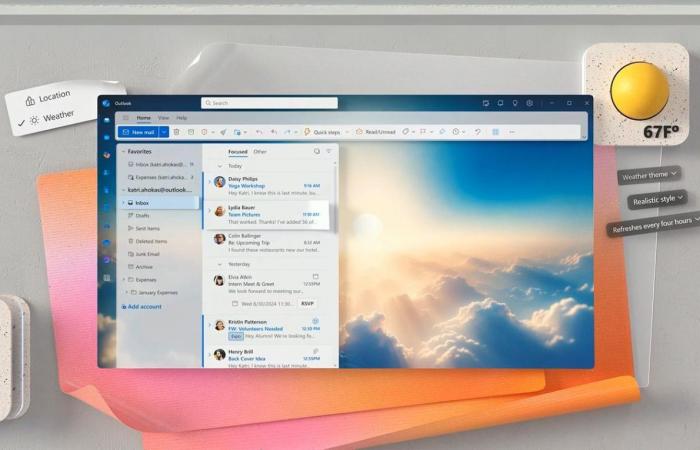 مايكروسوفت تتيح تخصيص مظهر Outlook بالذكاء الاصطناعي